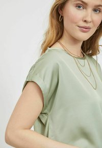 VILA VIELLETTE S/S  NOOS - T-shirt basic - desert sage