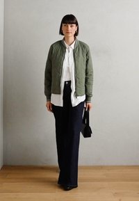 Scotch & Soda REVERSIBLE QUILTED - Giubbotto Bomber - thyme