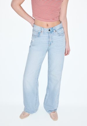 Stradivarius D92 - Jeans Straight Leg - light blue