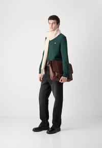 GANT CASUAL HALF  - Pulover - tartan green