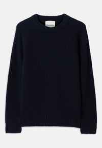 KNITTED PULLOVER - Strikkegenser - dark night