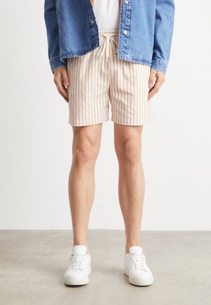 STAN STRIPE SWIM - Shorts - ivory/baked papaya