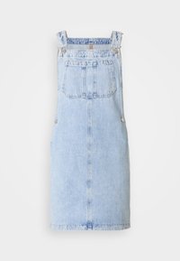 Marc O'Polo DENIM DUNGAREE DRESSES MINI LENGTH - Robe en jean - light blue multi