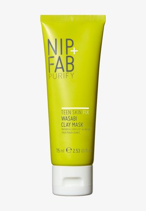 Nip+Fab TEEN SKIN FIX WASABI CLAY MASK 75ML - Masque visage