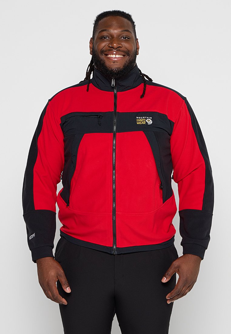 Mountain Hardwear Softshelljas rood