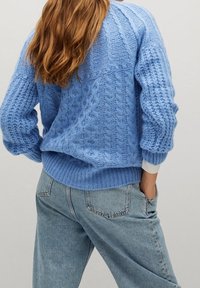 Mango Neule - light blue