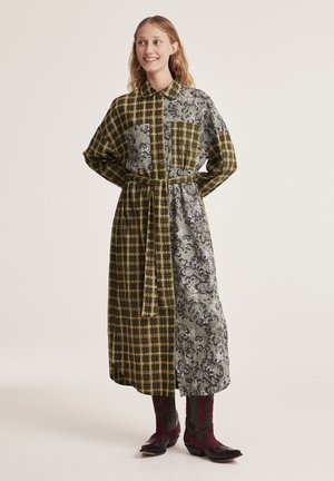 KRYSTAL - Blusenkleid - green