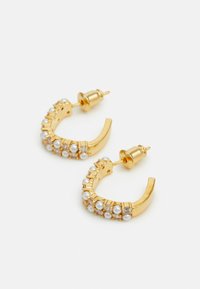 Orelia OVAL HOOP - Náušnice - gold-coloured