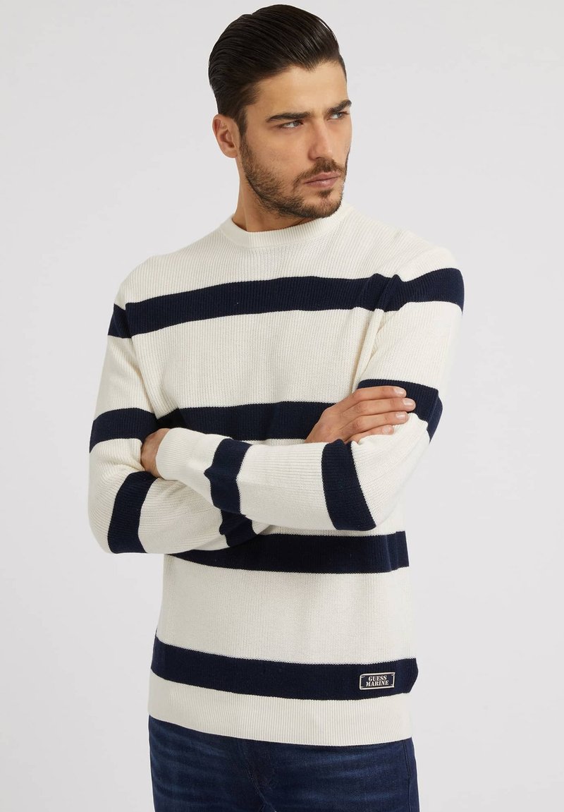 Guess Jumper mehrfarbig, weiß/white Zalando.ie