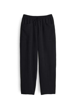 OPUS MID RISE RELAXED FIT - Trousers - black