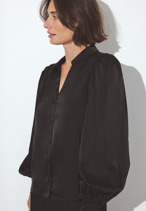 FLOWY - Overhemdblouse - black