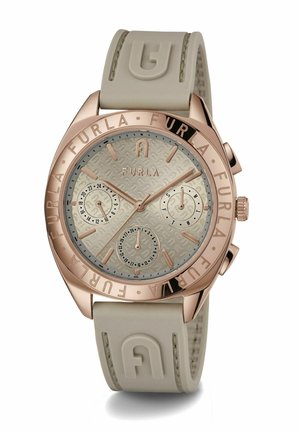 Furla QUARTZ LOGOS - Kronograf - gold tone