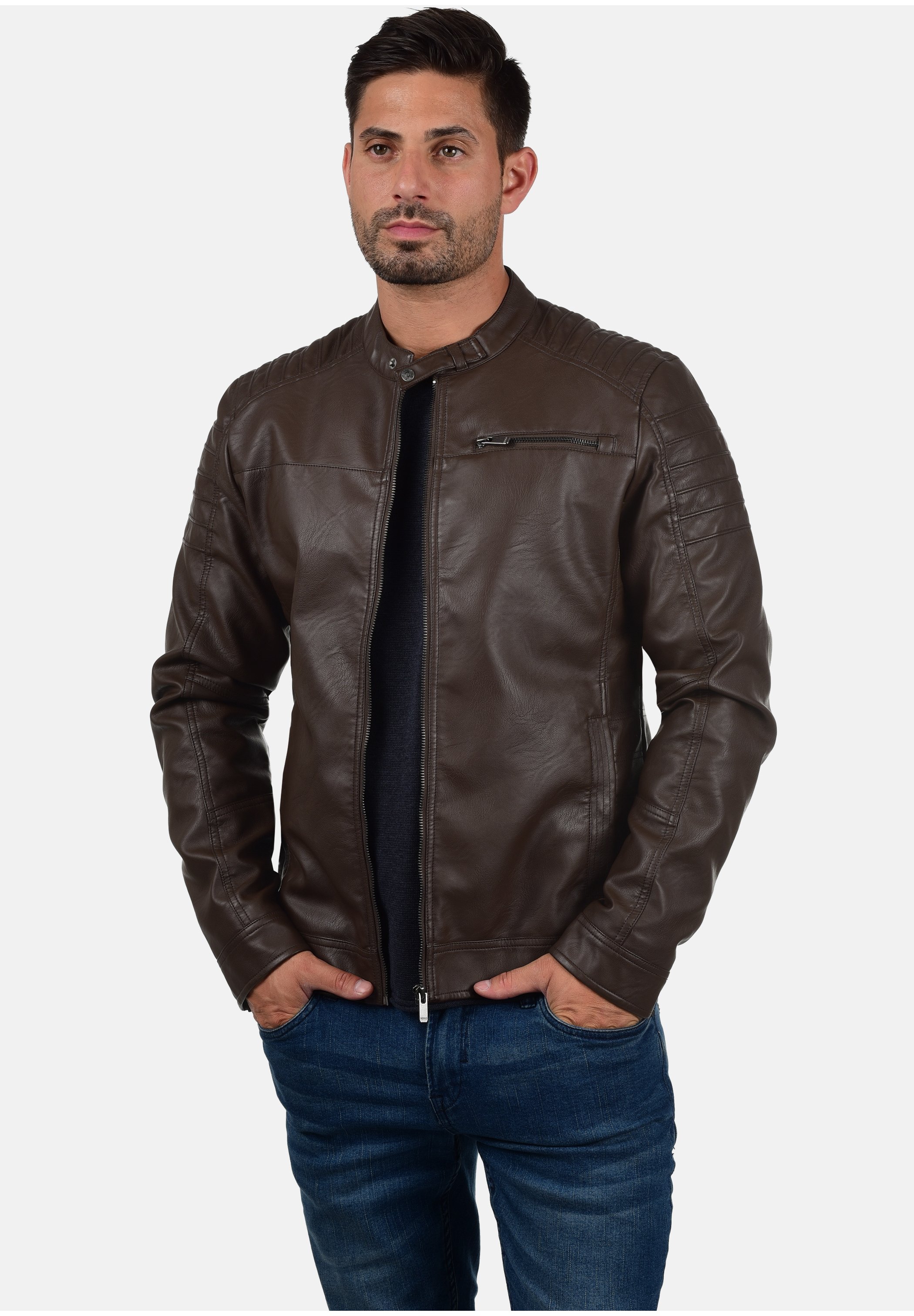 Herren JUNCTION - Kunstlederjacke Herren JUNCTION - Kunstlederjacke