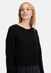 Vera Mont Robe pull - schwarz