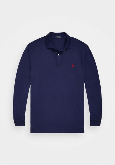 Polo Ralph Lauren Big & Tall LONG SLEEVE POLO SHIRT - Poloshirt - newport navy