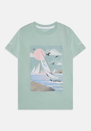 SAILING TEE - Triko s potiskem - green