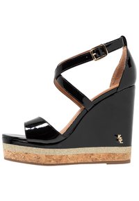 Kurt Geiger London Sandály na vysokém podpatku - black