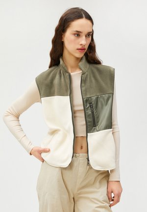 Weste - khaki