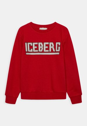 FELPA GIROCOLLO - Sweatshirt - rosso