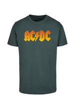 Merchcode ACDC - T-shirt con stampa - bottlegreen/verde scuro - Zalando.it