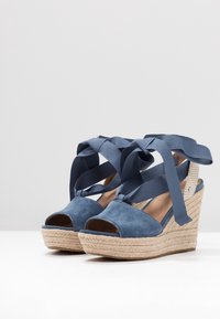 UGG Sandály na vysokém podpatku - blue-grey