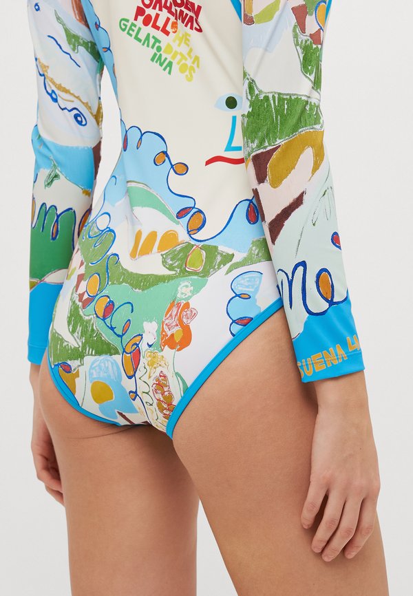 NADIA LONG SLEEVE ONE PIECE - Swimsuit - multi3