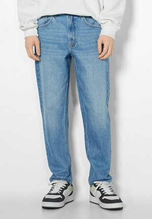 Jeans Straight Leg - light-blue denim