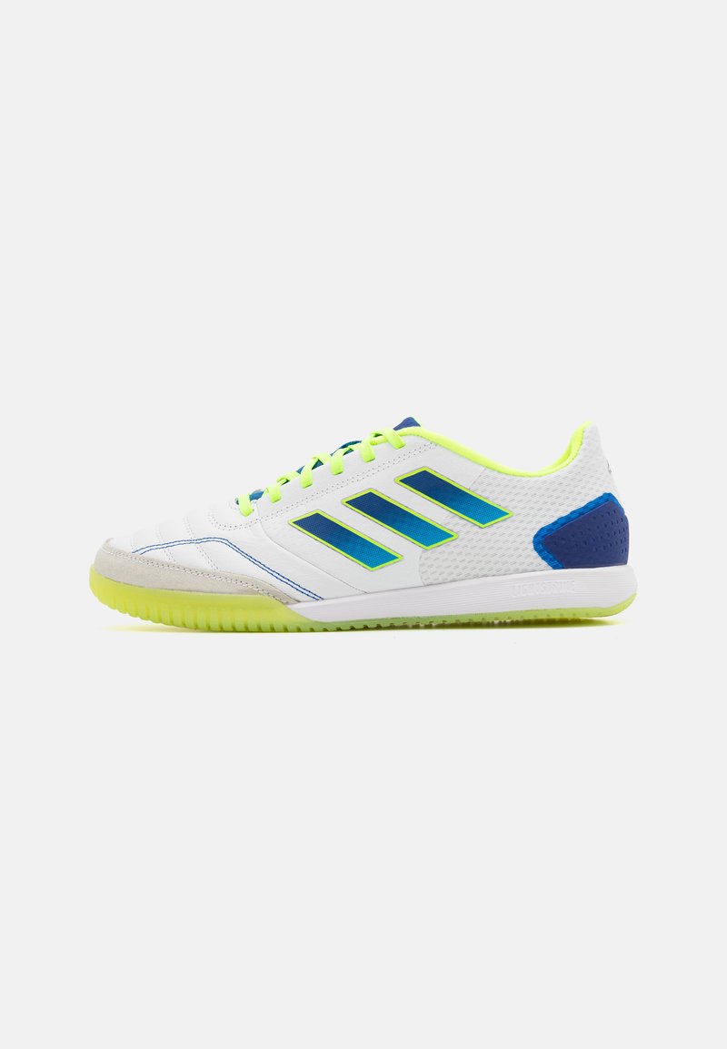 adidas Performance SALA COMPETITION INDOOR - Sálové kopačky - footwear white/team royal blue/lucid lemon