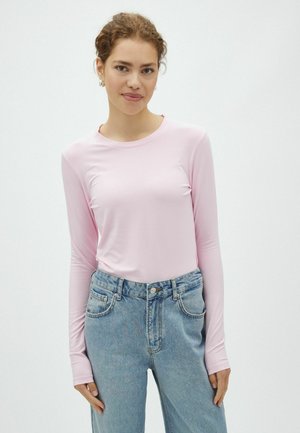 mbyM, CHRISTINA-M - Langærmet T-shirt - pale rose