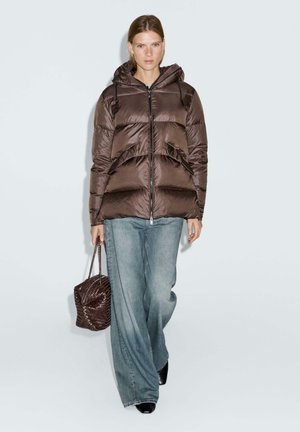 WATER-REPELLENT PUFFER - Piumino - brown