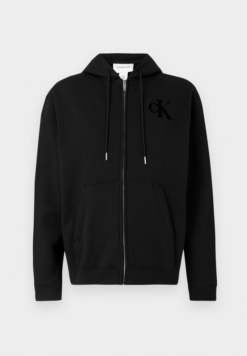 Calvin Klein Jeans Sweater met rits zwart Calvin Klein Jeans Sweater met rits zwart