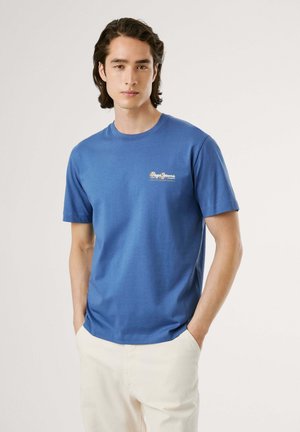 Pepe Jeans MILON - Marškinėliai su spaudiniu - thames blue