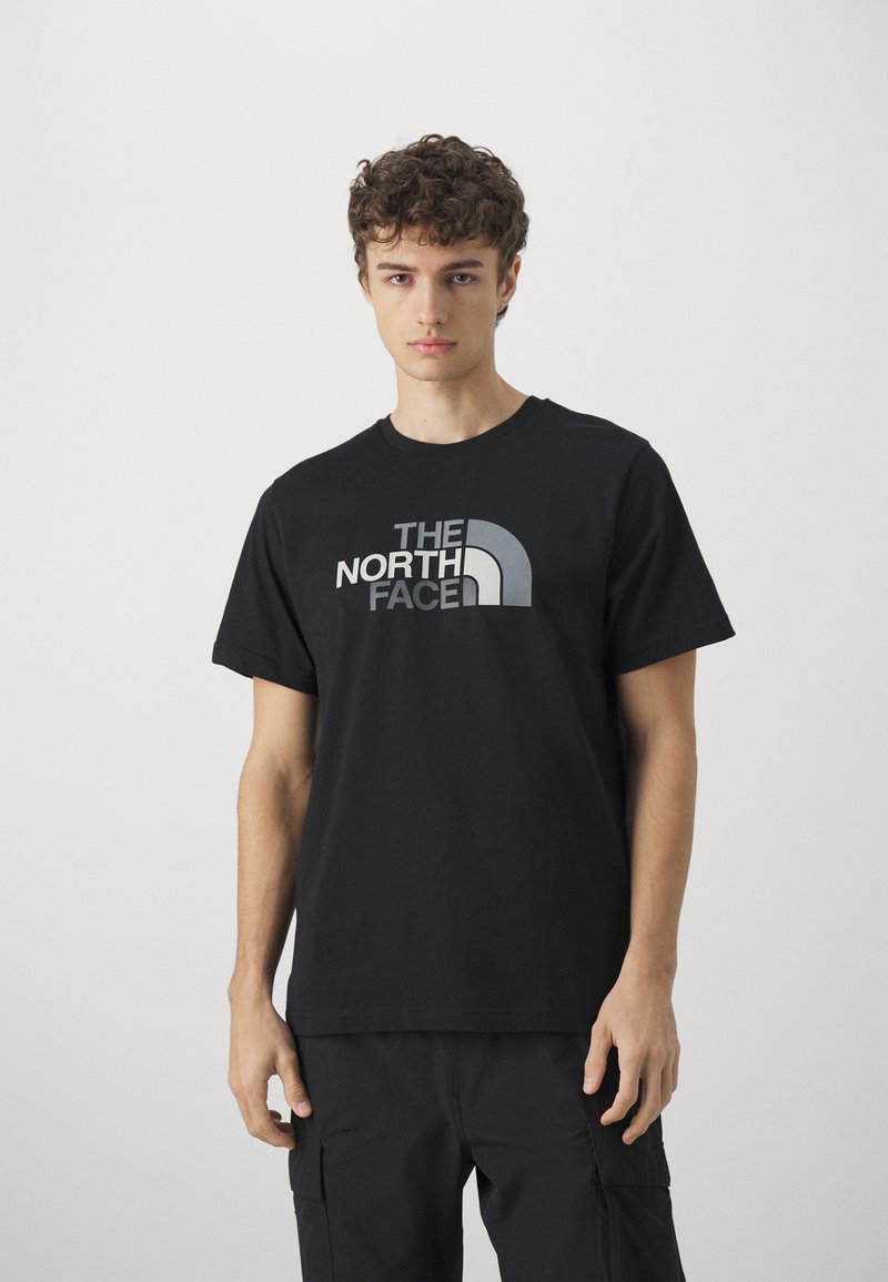 The North Face EASY TEE - Camiseta estampada - black