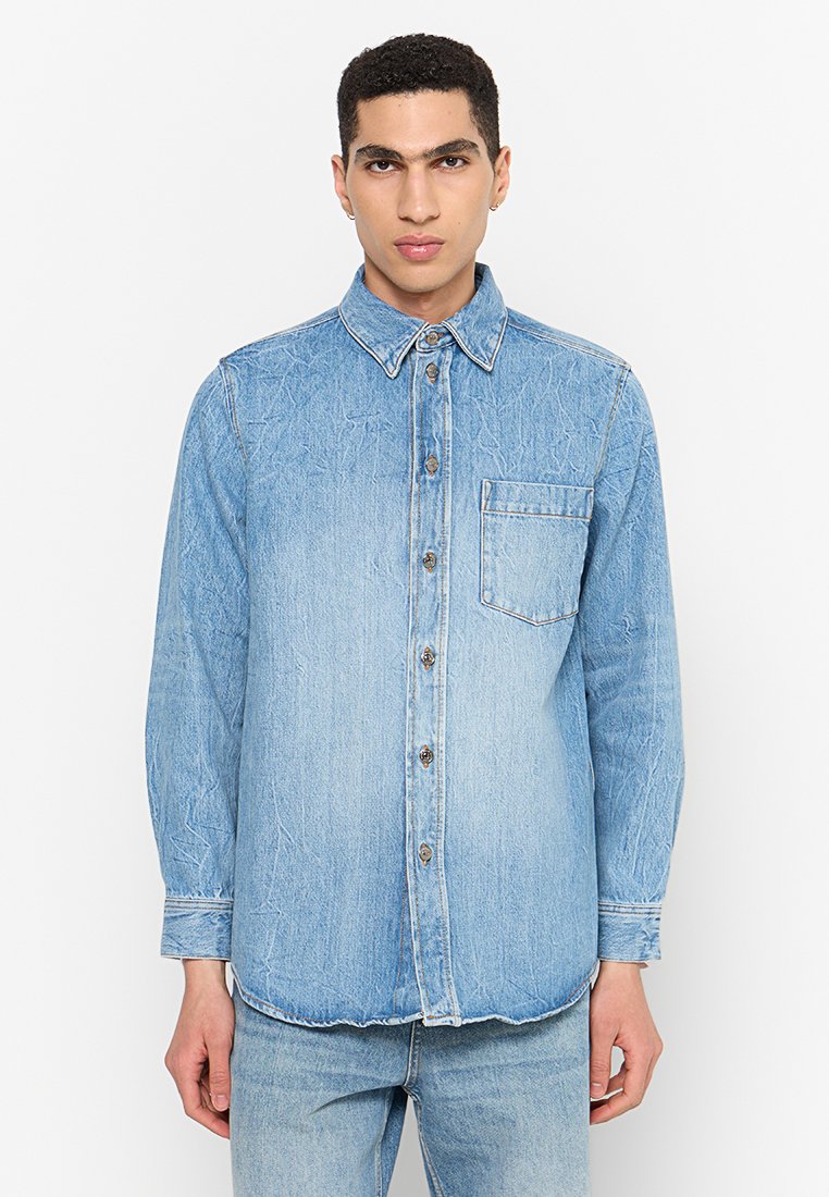 WOOD WOOD Overhemd blauw