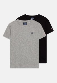 ICONS CONTRAST CREW NECK 2 PACK - Βασικό μπλουζάκι - black