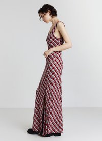 Calliope SCIALLATO FANTASIA - Freizeitkleid - var rosso scuro