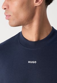HUGO DAPOSO - Long sleeved top - dark blue
