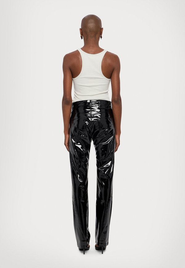 STRETCH STRAIGHT FIT TROUSERS - Trousers3