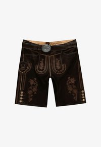 Selected, dark brown