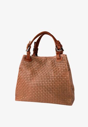 DrachenLeder GEPRÄGTES MUSTER - Sac à main - braun