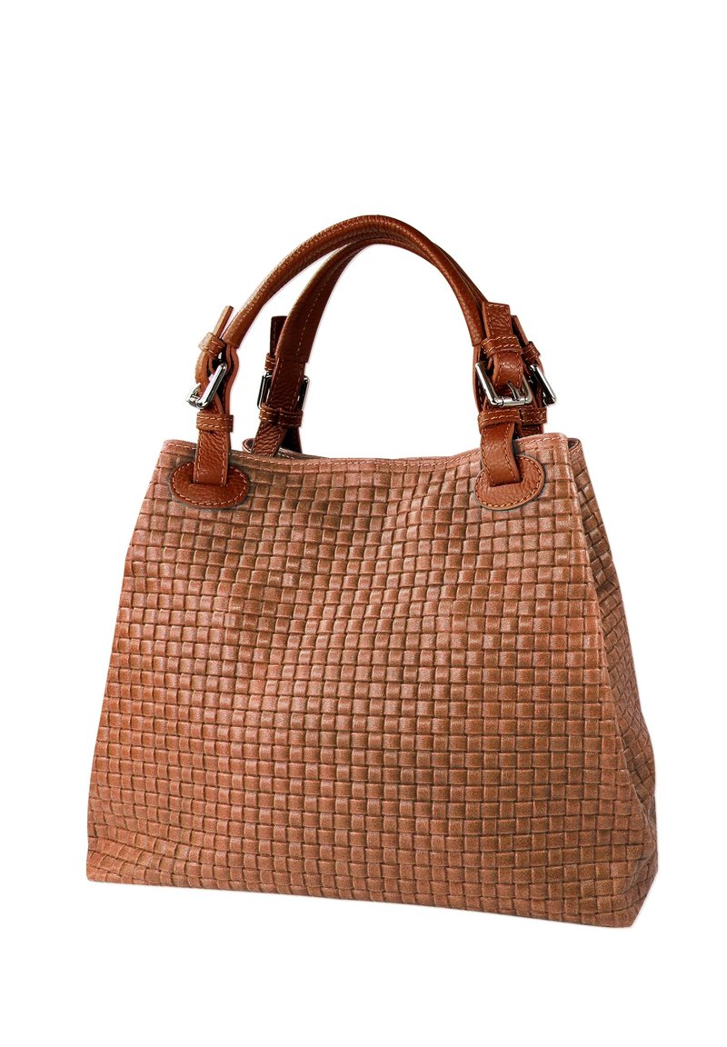 DrachenLeder GEPRÄGTES MUSTER - Sac à main - braun