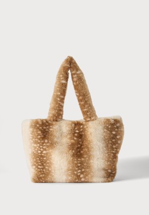 Even&Odd by Zalando, FAUX FUR - Чанта за пазаруване - beige
