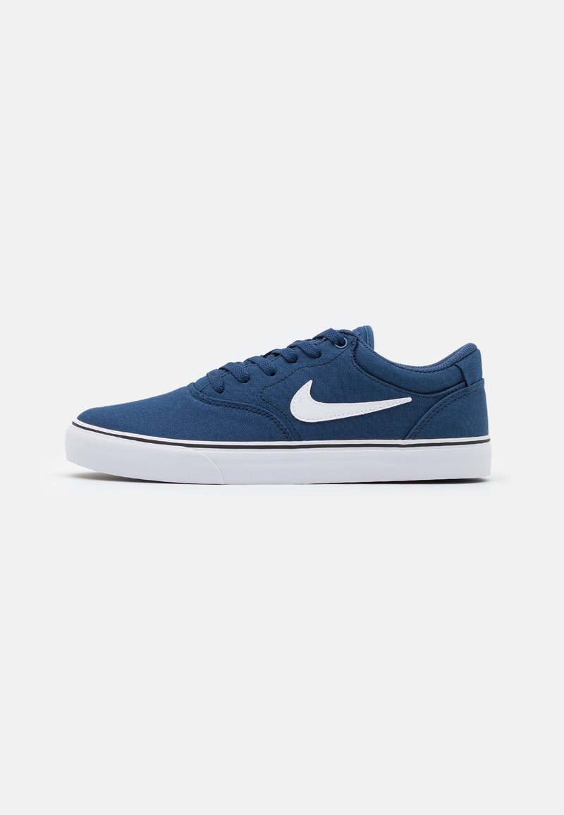 Nike SB SB CHRON 2 CANVAS - Sapatilhas - navy/white/black