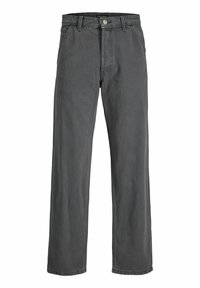 JJIEDDIE JJWORKER - Jeans straight leg - asphalt