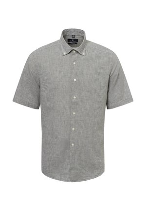 Shirt - oliv weiß