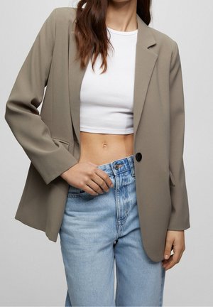 Blazer - mottled brown