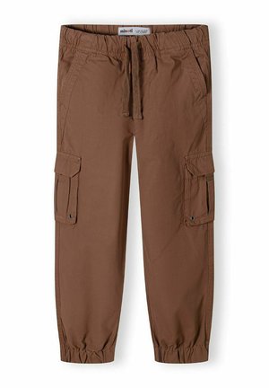 PACKETS AND ELASTIC WAIST - Housut - copper