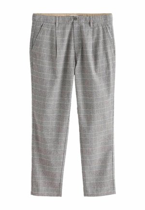 REGULAR FIT - SIGNATURE HERITAGE PLEATED - Stoffhose - light grey