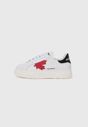 UNISEX - Sneakers laag - white/black/red