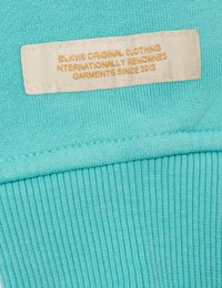 BLKVIS SCRIPT ZIP UNISEX - Sweat zippé - blue turquoise